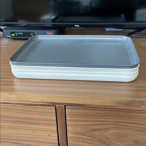 The Container Store Ekobo Eco-Composite Tray - Gray